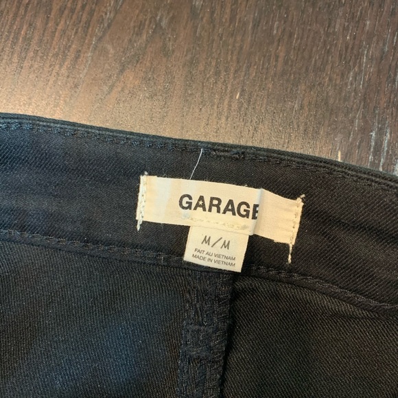 Garage Black Denim Skirt - Picture 3 of 3